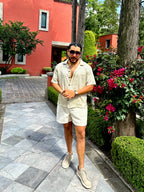 Camisa Leopardo Dorado