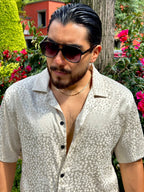 Camisa Leopardo Dorado