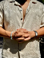 Camisa Leopardo Dorado