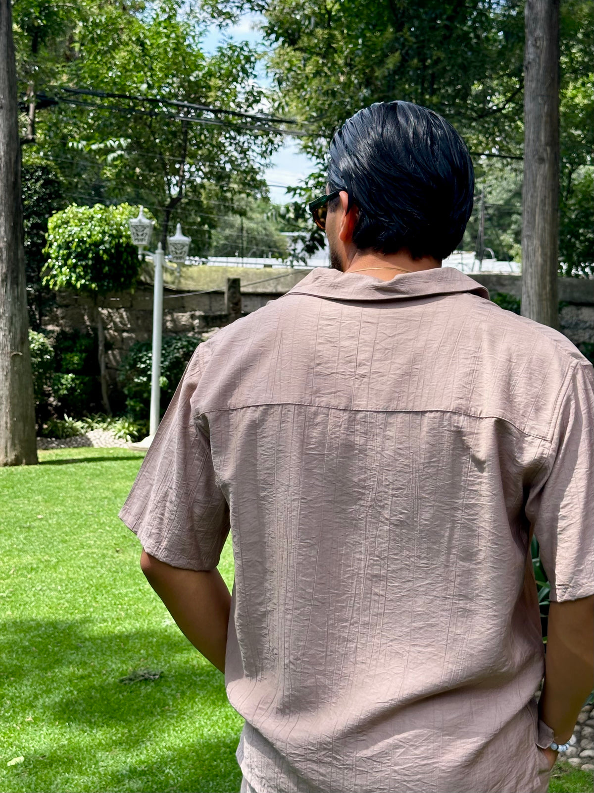 Camisa Resort Beige