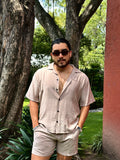 Camisa Resort Beige