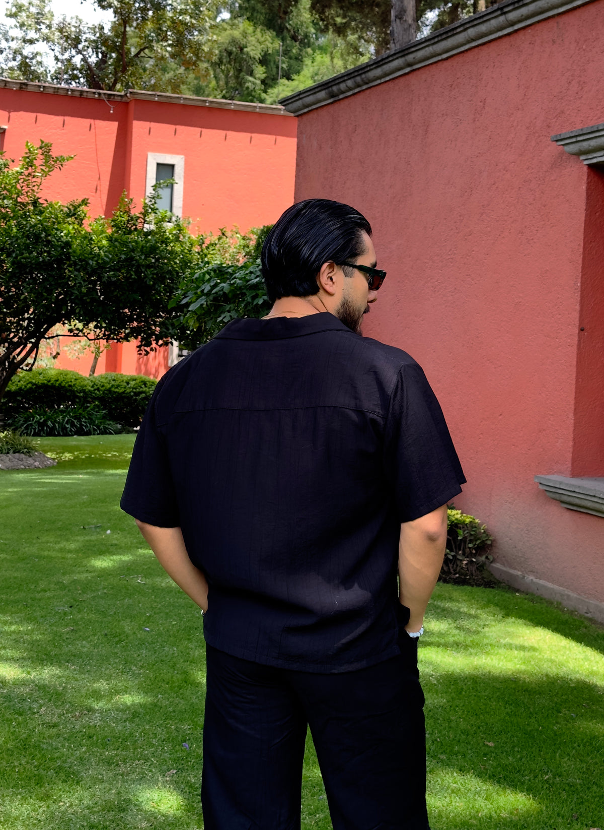 Camisa Resort Negra